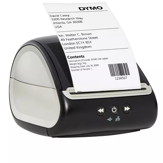 Een Labelprinter Dymo LabelWriter 5XL desktop zwart koop je bij KantoorProfi België BV