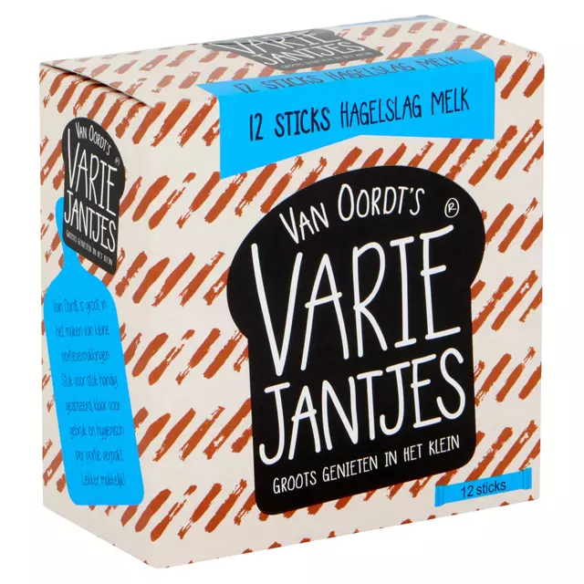 Een Hagelslag van Oordt VarieJantjes melk 10gr koop je bij Van Leeuwen Boeken- en kantoorartikelen