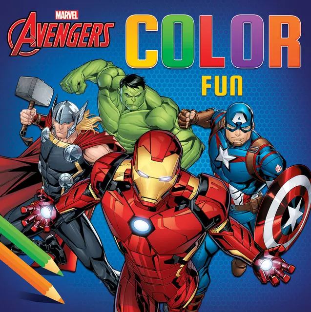 Een Kleurblok Deltas Marvel Avengers Color Fun koop je bij Van Leeuwen Boeken- en kantoorartikelen