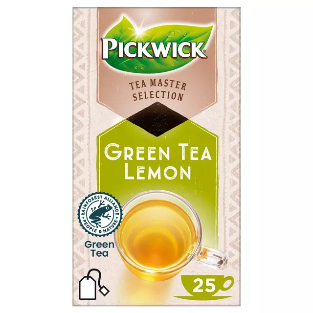 Een Thee Pickwick Master Selection green lemon 25st koop je bij KantoorProfi België BV