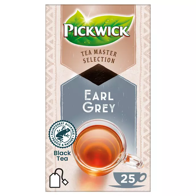 Een Thé Pickwick Master Selection earl grey 25 pièces koop je bij QuickOffice BV