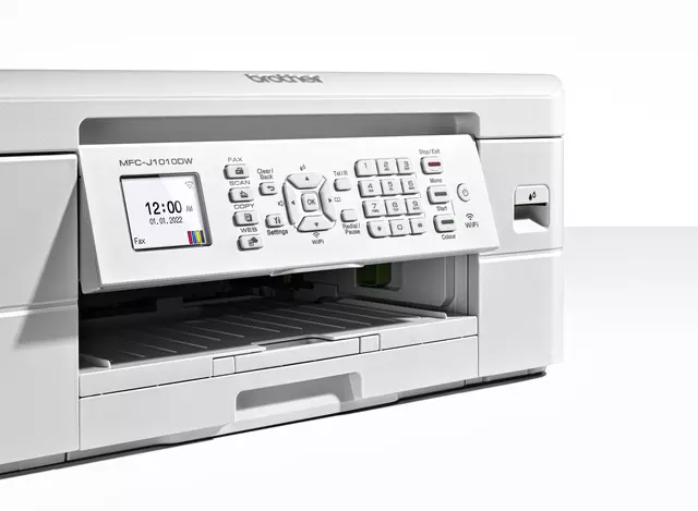 Een Multifunctional inktjet printer Brother MFC-J1010DW koop je bij Van Hoye Kantoor BV