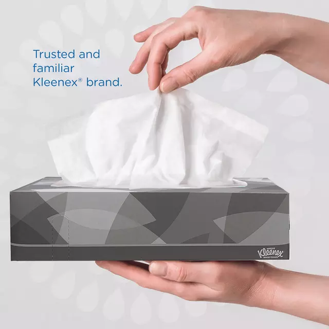 Een Facial tissues Kleenex standaard 2-laags 21x100stuks wit 8835 koop je bij EconOffice
