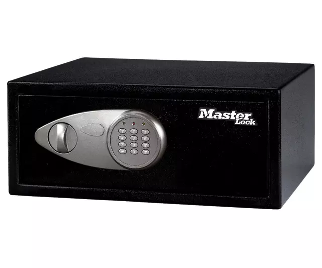 Een Kluis MasterLock met digitale combinatie 180x430x370mm zwart koop je bij Totaal Kantoor Goeree