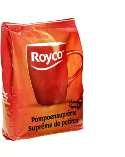 Een Soep Royco machinezak pompoen supreme met 70 porties koop je bij EconOffice