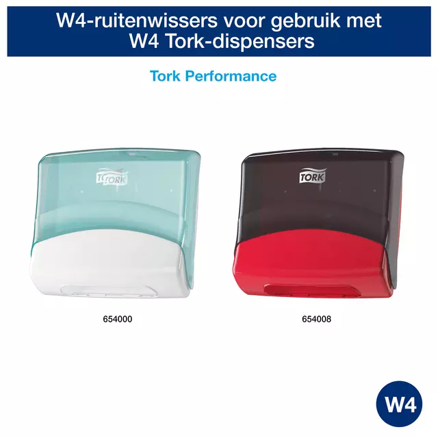 Een Reinigingsdoek Tork Kitchen Cleaning W4 extra absorberend wit 473179 koop je bij Van Leeuwen Boeken- en kantoorartikelen