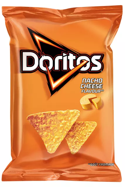 Een Chips Doritos Nacho Cheese 44gr koop je bij KantoorProfi België BV