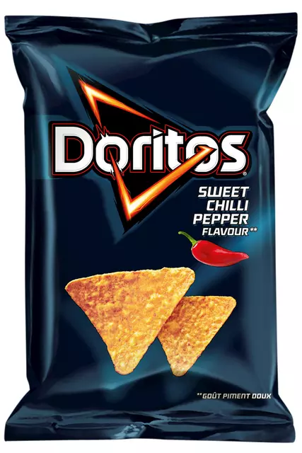 Een Chips Doritos Sweet Chili Pepper 44g koop je bij Van Hoye Kantoor BV