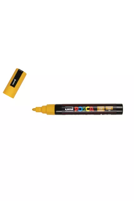 Een Verfstift Posca PC5M medium oker koop je bij QuickOffice BV