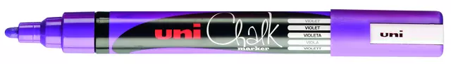 Een Krijtstift Uni-ball chalk rond 1.8-2.5mm paars koop je bij EconOffice