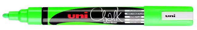 Een Krijtstift Uni-ball chalk rond 1.8-2.5mm fluor groen koop je bij EconOffice