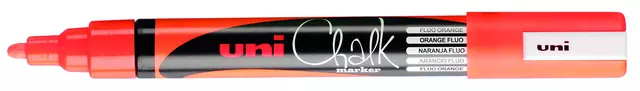Een Krijtstift Uni-ball chalk rond 1.8-2.5mm fluor oranje koop je bij Van Leeuwen Boeken- en kantoorartikelen