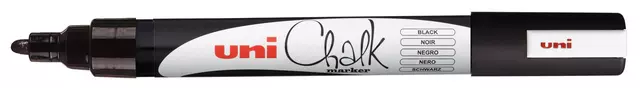Een Krijtstift Uni-ball chalk rond 1.8-2.5mm zwart koop je bij KantoorProfi België BV
