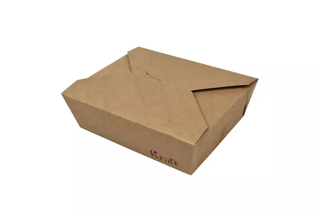 Een Lunch-box IEZZY 1000ml kraft koop je bij EconOffice