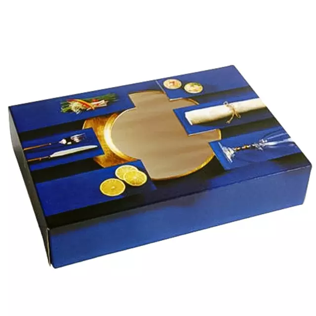 Een Cateringdoos IEZZY 55.7x37.6x8cm blauw koop je bij Van Leeuwen Boeken- en kantoorartikelen