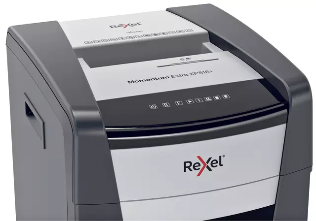 Een Papiervernietiger Rexel Momentum Extra XP516+ snippers 2x15mm koop je bij EconOffice