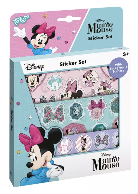 Een Stickerset Totum Minnie Mouse koop je bij KantoorProfi België BV