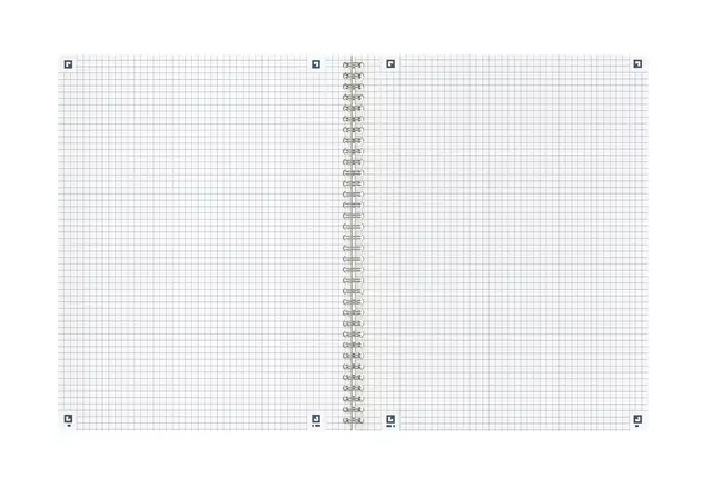 Een Spiraalblok Oxford Origin A4+ ruit 5x5mm 140 pagina's 80gr zwart koop je bij Van Leeuwen Boeken- en kantoorartikelen