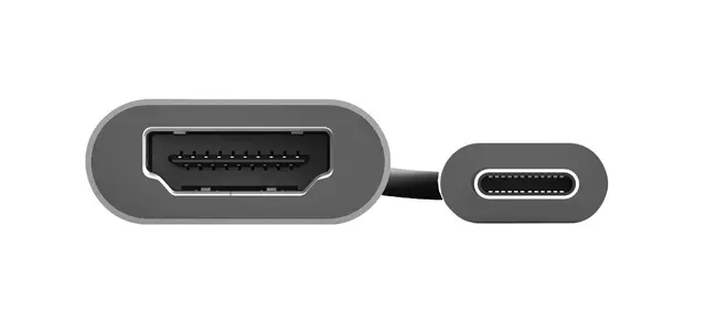 Een Adapter Trust Dalyx USB-C naar HDMI koop je bij Totaal Kantoor Goeree