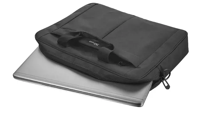 Een Laptoptas Trust Primo 16 inch zwart koop je bij Van Leeuwen Boeken- en kantoorartikelen