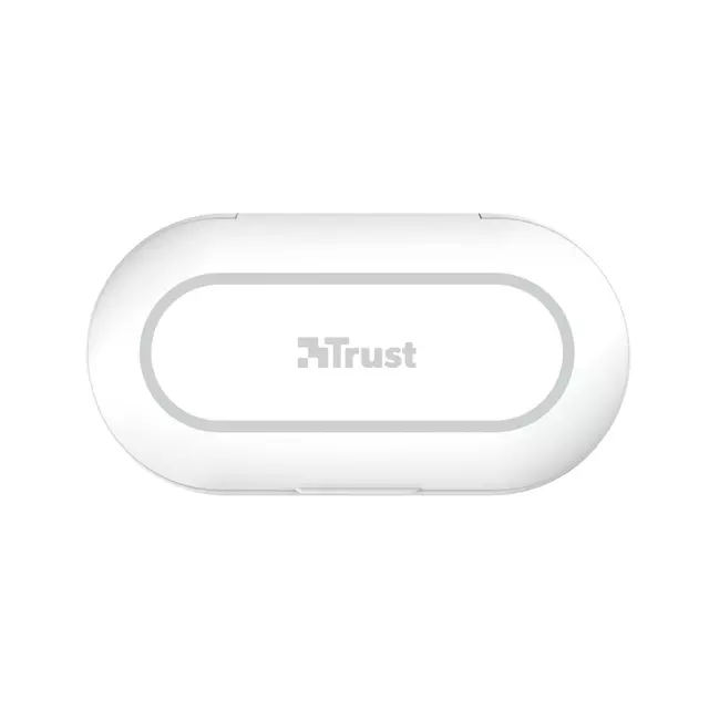 Een Oortelefoon Trust Nika Touch bluetooth wit koop je bij KantoorProfi België BV