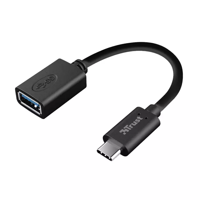 Een Adapterkabel Trust Calyx USB-C naar USB-A koop je bij L&N Partners voor Partners B.V.