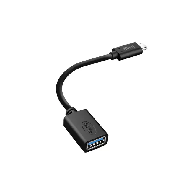 Een Adapterkabel Trust Calyx USB-C naar USB-A koop je bij L&N Partners voor Partners B.V.