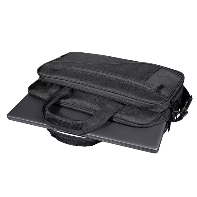 Een Laptoptas Trust Sydney Eco 16 inch zwart koop je bij L&N Partners voor Partners B.V.