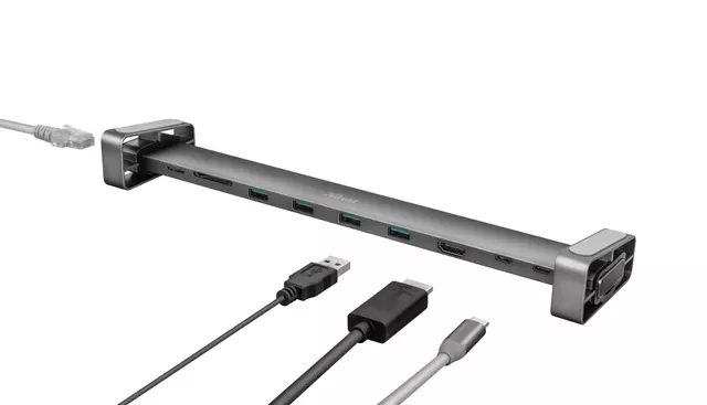Een Dockingstation Trust Dalyx 10in1 USB-C koop je bij L&N Partners voor Partners B.V.
