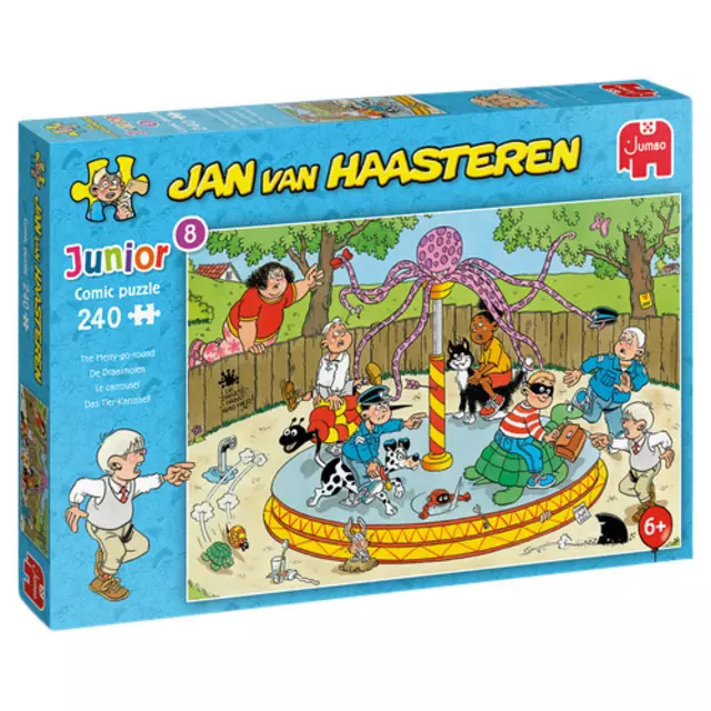 Een Puzzel JvH Junior - De Draaimolen 240st koop je bij Goedkope Kantoorbenodigdheden