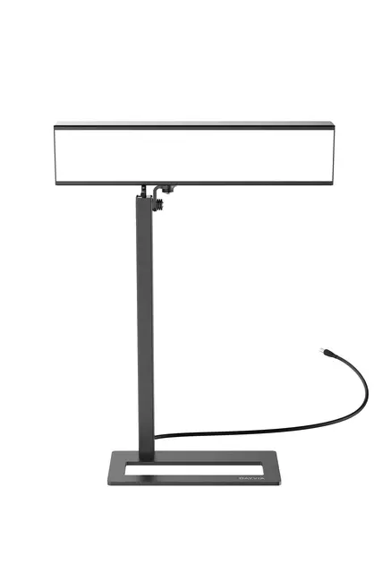 Een Lamp Dayvia Sundesk led lichttherapie zwart koop je bij EconOffice