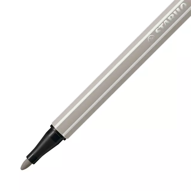 Een Viltstift STABILO Pen 68/93 medium warm grijs koop je bij Van Leeuwen Boeken- en kantoorartikelen