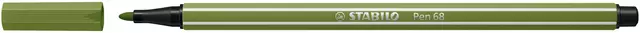 Een Viltstift STABILO Pen 68/35 medium mosgroen koop je bij L&N Partners voor Partners B.V.