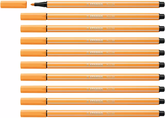 Een Viltstift STABILO Pen 68/85 medium papaja koop je bij L&N Partners voor Partners B.V.
