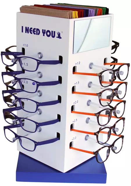 Een Computerbril I Need You bluebreaker zwart en bruin in diverse sterkten assorti koop je bij QuickOffice BV