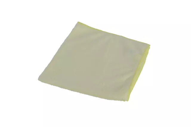Een Microvezeldoek Cleaninq basic 38x38 cm geel koop je bij Goedkope Kantoorbenodigdheden