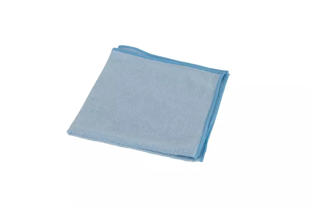 Een Microvezeldoek Cleaninq basic 38x38cm blauw koop je bij Goedkope Kantoorbenodigdheden