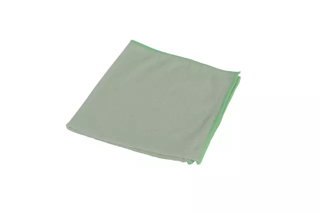 Een Microvezeldoek Cleaninq basic 38x38 cm groen koop je bij KantoorProfi België BV