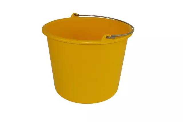 Een Emmer Cleaninq 12 liter geel koop je bij Goedkope Kantoorbenodigdheden