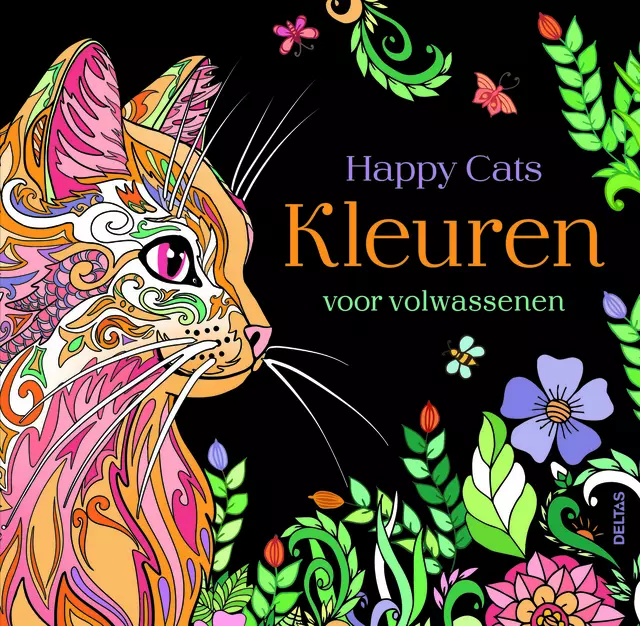 Een Kleurboek Deltas Happy Cats koop je bij Goedkope Kantoorbenodigdheden