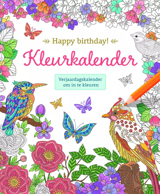 Een Kleurkalender Deltas Happy birthday koop je bij Goedkope Kantoorbenodigdheden