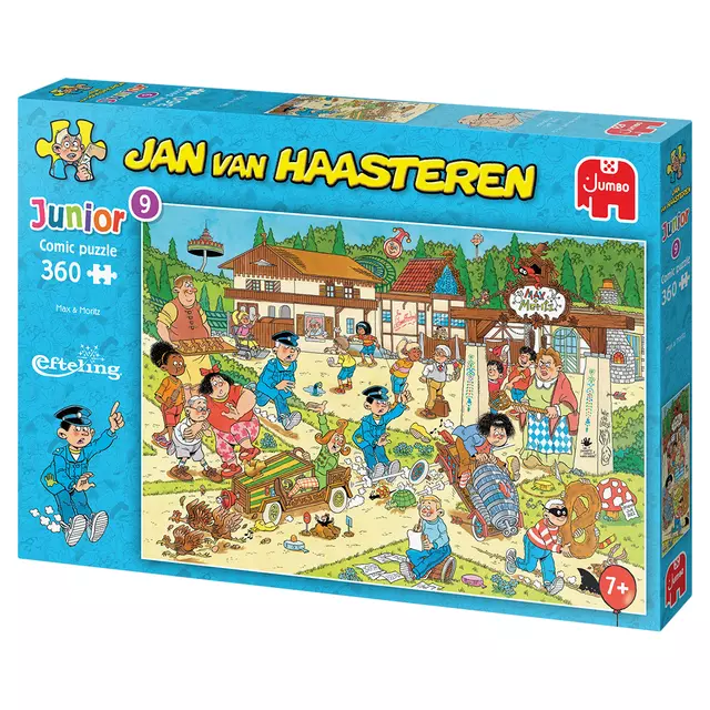 Een Puzzel JvH Junior 9 Efteling Max en Moritz 360st koop je bij Alles voor uw kantoor