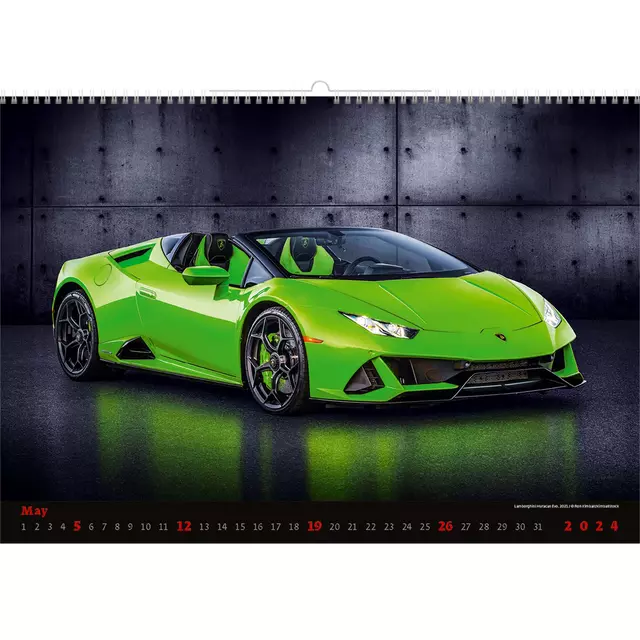 Kalender 2025 Helma 365 31.5x45cm autos