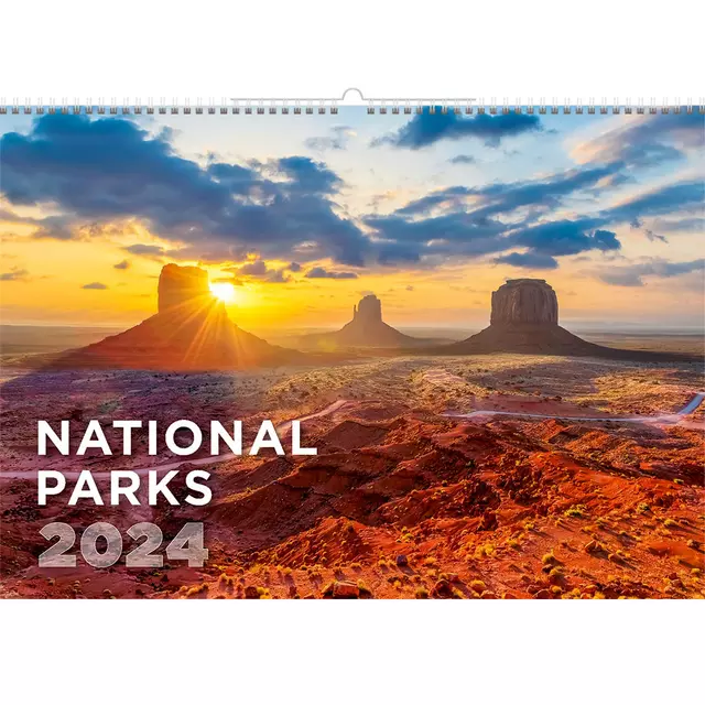 Kalender 2025 Helma 365 31.5x45cm Nationale parken