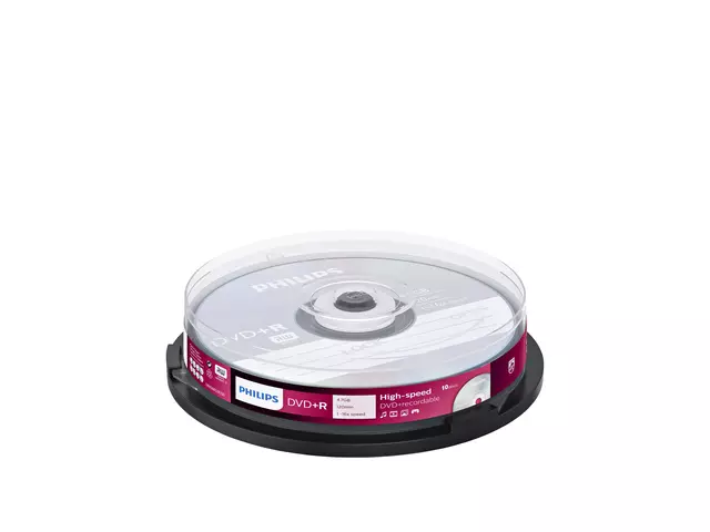 Een DVD+R Philips 4.7GB 16x SP (10) koop je bij L&N Partners voor Partners B.V.