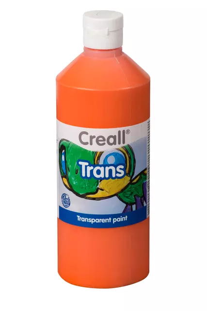 Een Raamverf Creall Trans oranje 500ml koop je bij EconOffice