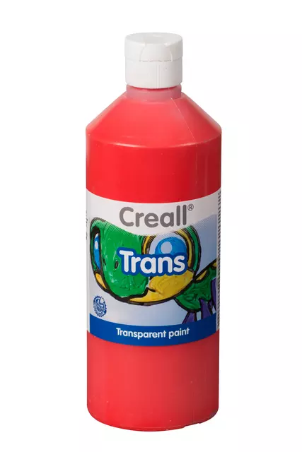 Raamverf Creall Trans rood 500ml