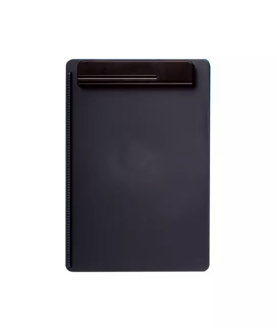 Een Klembord MAULgo uni recycled A4 staand zwart koop je bij Goedkope Kantoorbenodigdheden