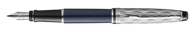 Buy your Fountain pen Waterman Expert L&#39;essence du blue lacquer CT fine at QuickOffice BV