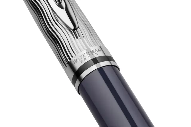 Buy your Fountain pen Waterman Expert L&#39;essence du blue lacquer CT fine at QuickOffice BV